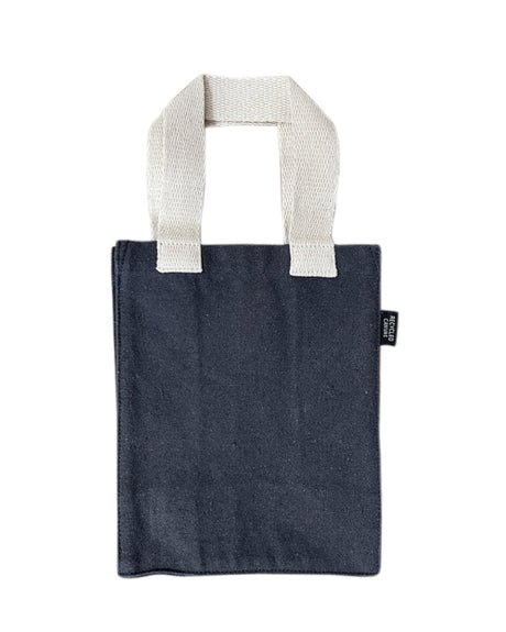 6 ct Recycled Canvas Book Bag with Full Gusset - Pack of 6