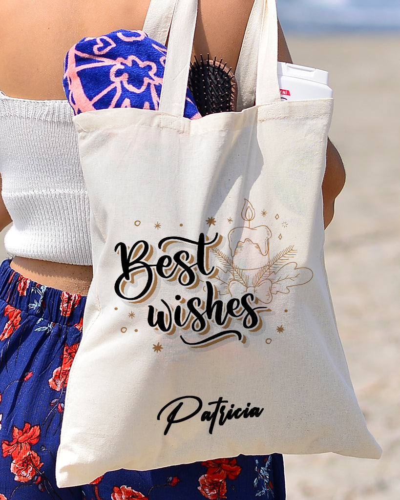 Best Wishes New Year Tote Bag - New Year's Tote Bags