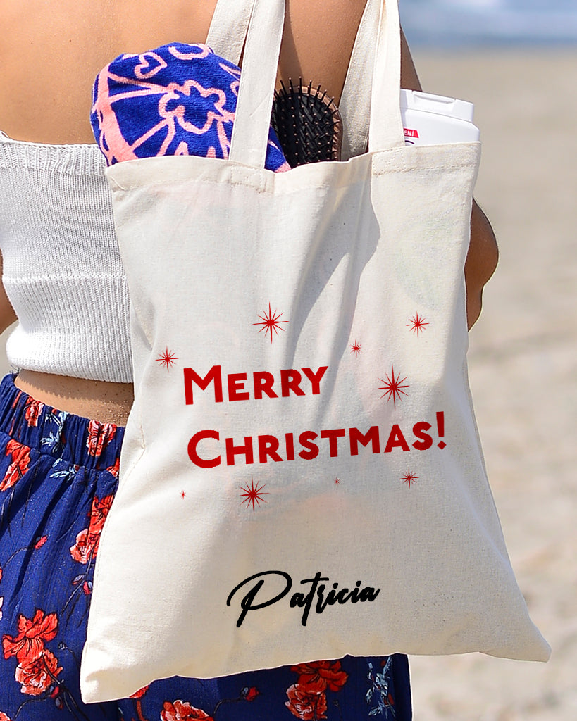 Ornate Star Holiday Tote Bag