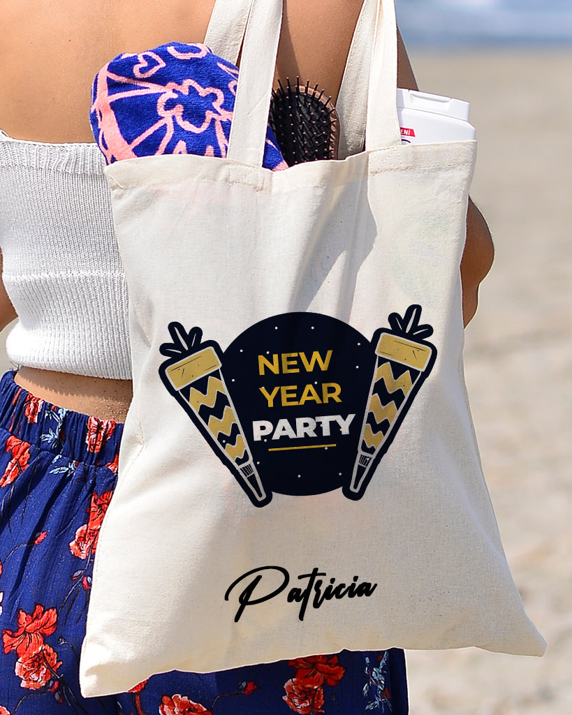 New Year Party Tote Bag - New Year's Tote Bags