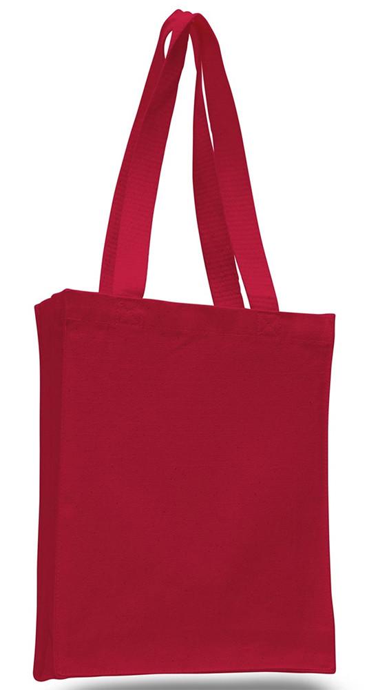 Set of 6 - Organic Cotton Canvas Tote Bags 15