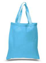 Affordable Cotton Reusable Tote Bags Turquouse