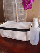 60 ct Canvas Zippered Toiletry Bag Travel Dopp Kit - By Case