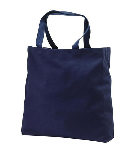 Cheap Wholesale Heavy Cotton Denim Convention Tote Bag in Navy