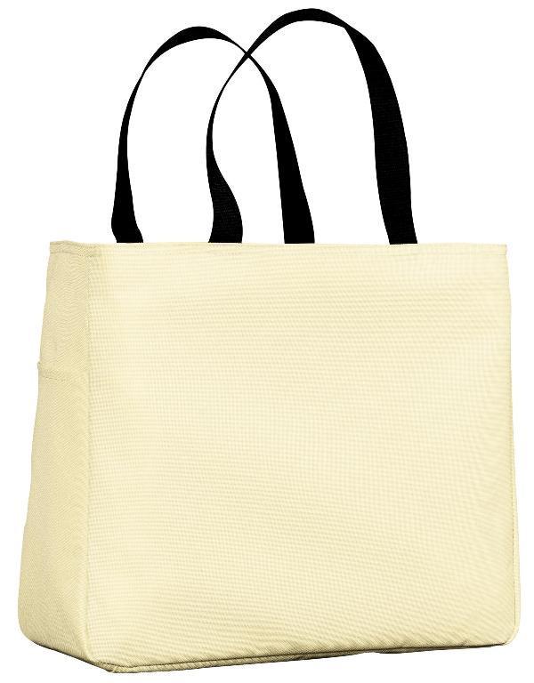 6 ct Polyester Improved Essential Tote Bags Wholesale - Pack of 6