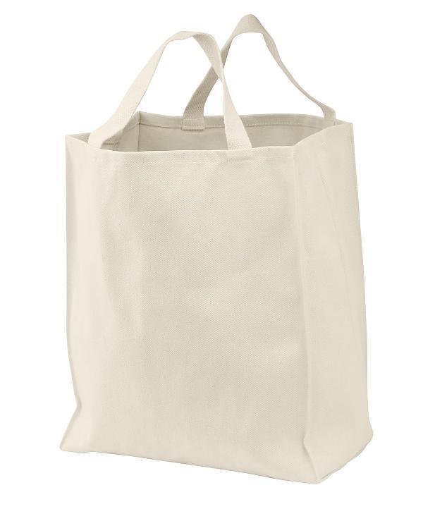 100% Organic Cotton Durable Twill Grocery Tote Bags