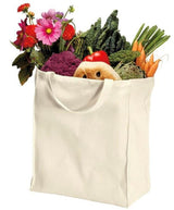 100% Organic Cotton Durable Twill Grocery Tote Bags