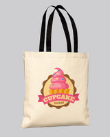 Cotton Value Tote Bag with Contrast Handles Customized - Personalized Tote Bags With Your Logo