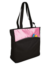 Improved Two-Tone Colorblock Tote Bag