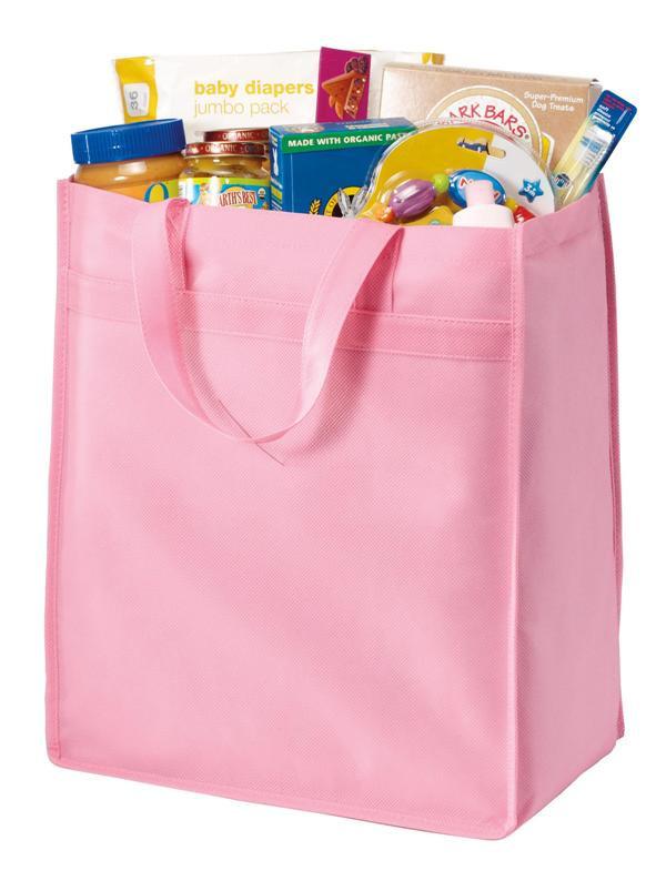best Quality Polypropylene Grocery bags Pink