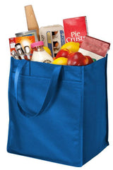 Cheap Extra-Wide Grocery Tote Bag Royal