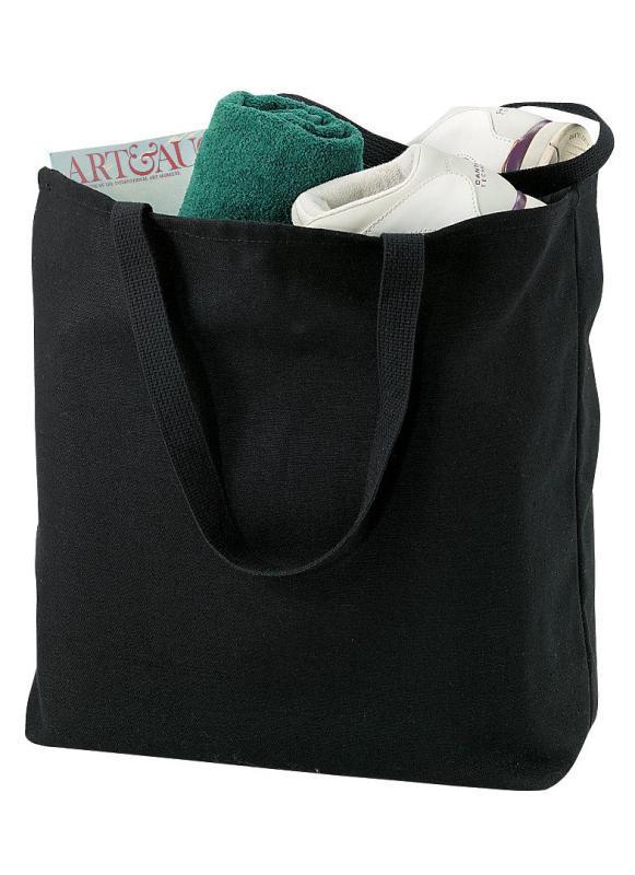 72 ct Oversized Jumbo 100% Twill Cotton Tote Bag - By Case