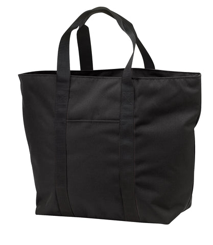 Heavy Canvas Zippered Shopping Tote Bags