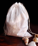 Party Favor Muslin Pouches with Drawstring Cord