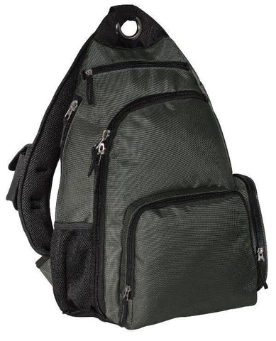 Sling Two-Tone Backpack w/ Side Mesh Pockets
