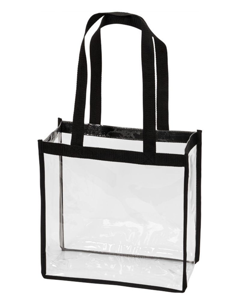 Clear Tote Bags 30*30*15cm PVC Plastic Tote Bag With Handles for