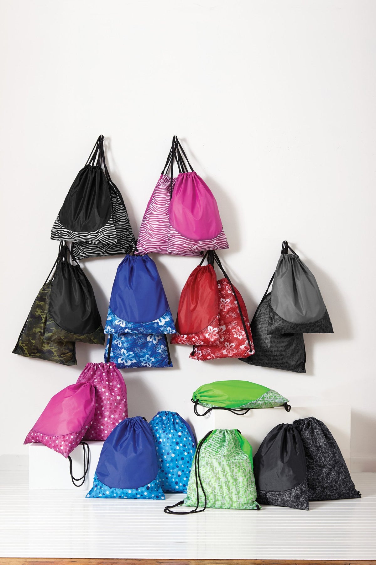 Drawstring Cloth Backpack Budget-friendly Patterned Drawstring Backpack,Cheap Drawstring bag
