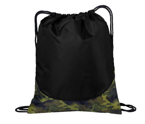Camouflage Patterned Affordable Drawstring Bags - Backpacks ( CLOSEOUT )