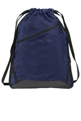 12 ct Zip-It Drawstring Backpack with Adjustable Straps - By Dozen
