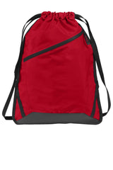 red drawstring backpacks for school