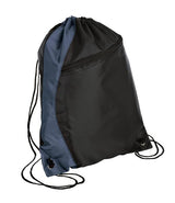 Colorblock Polyester Cinch Pack/Drawstring Bag. BPK166
