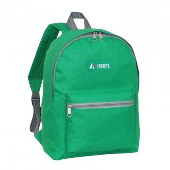 Discount Emerald Green Basic Backpack Cheap