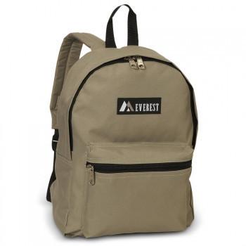 Cheap Khaki Basic Backpack Wholesale