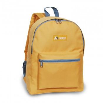 Wholesale Yellow Basic Backpack Cheap