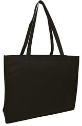Large Promotional shopping Tote Bags black