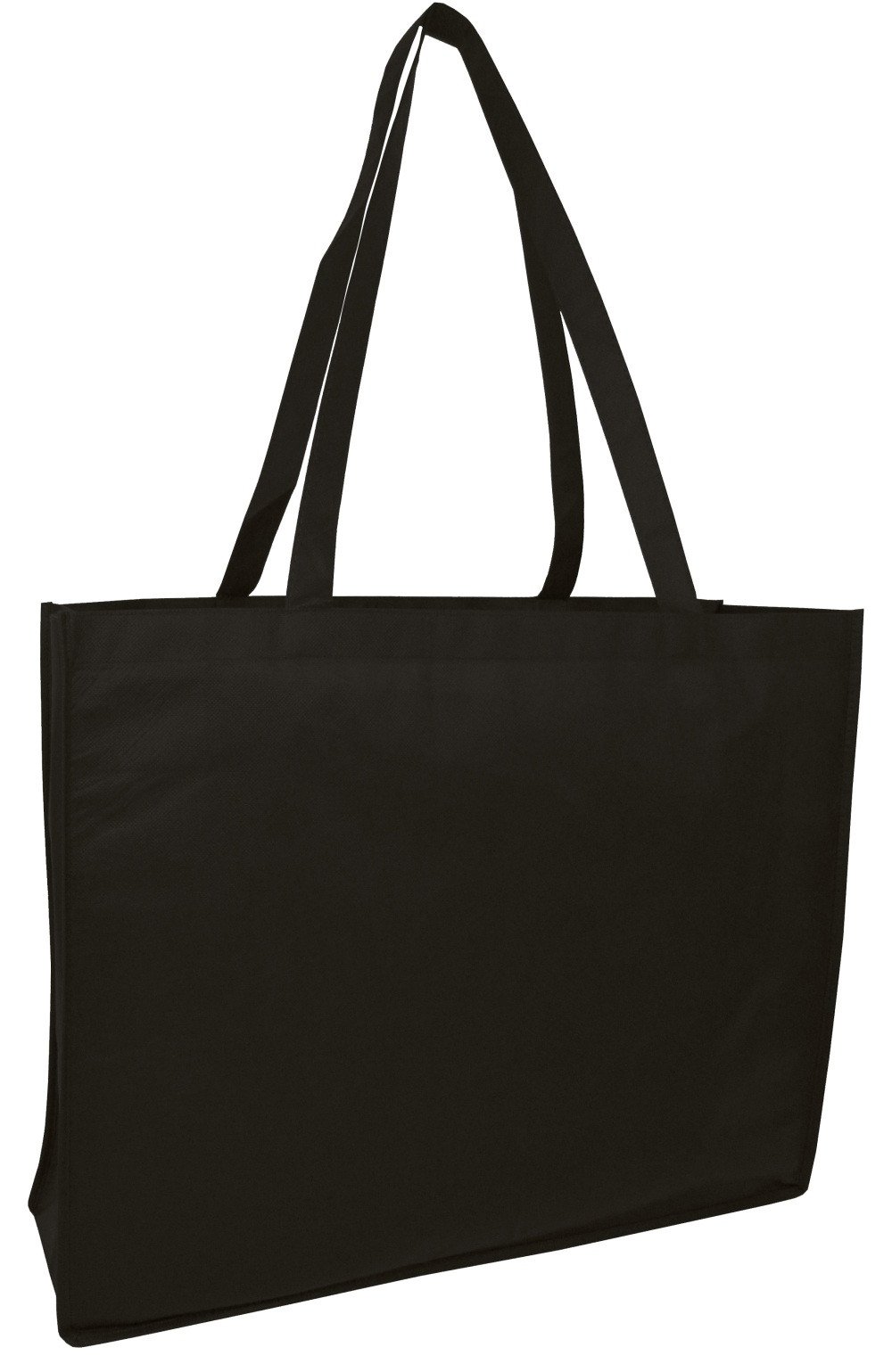 Large Promotional shopping Tote Bags black