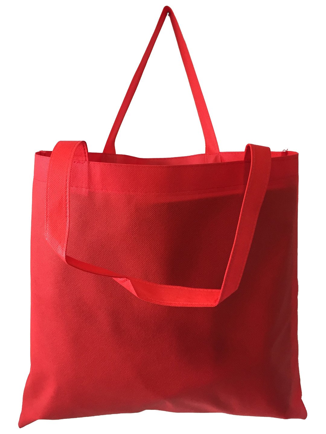 Reusable Grocery Large Tote Bags Red
