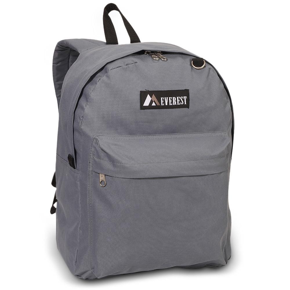 Wholesale Dark Gray Classic Backpack Cheap