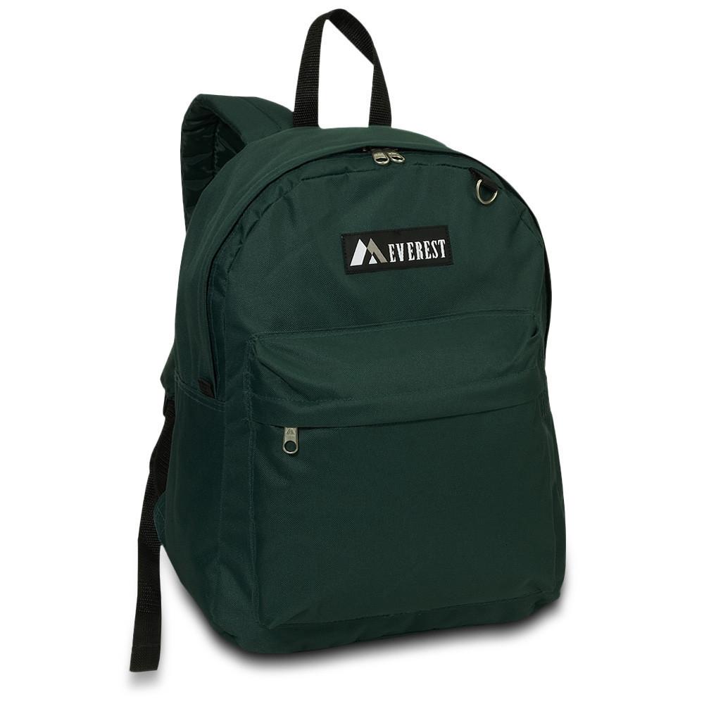 Cheap Dark Green Classic Backpack Wholesale