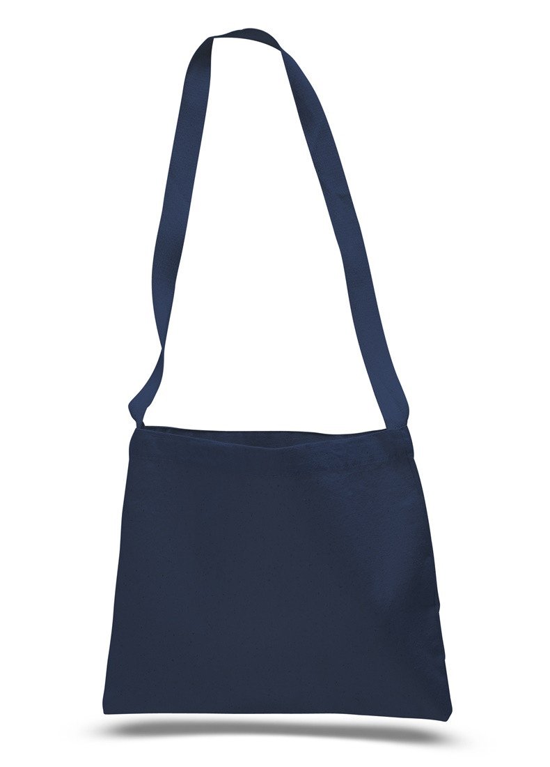 Small Messenger Canvas Tote Bag with Long Straps MB210