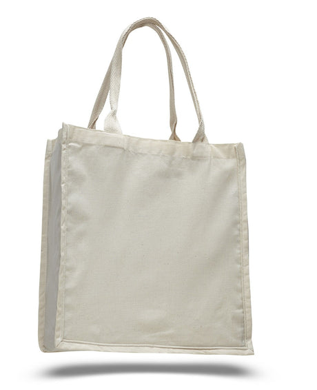 Wholesale Natural Cotton Fancy Tote Bags