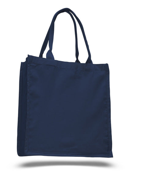 Affordable Cotton Fancy Tote Bags Navy