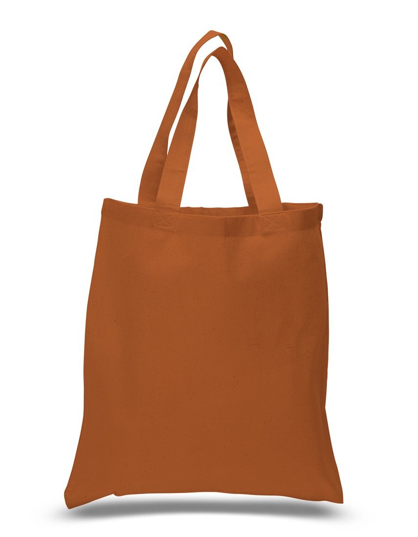 Discount Cotton Tote Bags Texas Orange