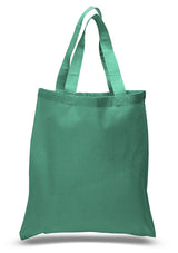 Cotton Canvas Tote Bags Kelly Green