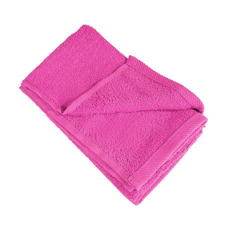 Economical Hand towel HotPink