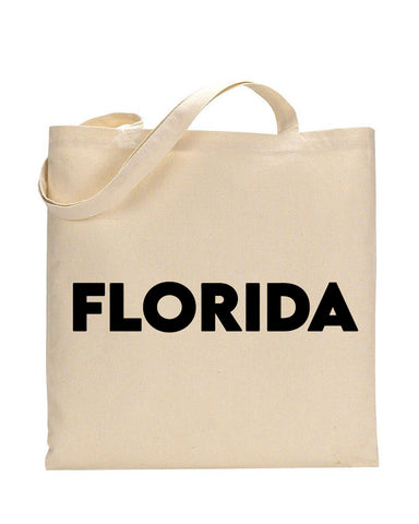 Florida Tote Bag - State Tote Bags