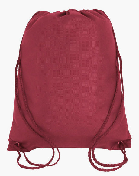 50 ct  Economical Drawstring Bag / Large Size Wholesale Backpacks - Pack of 50