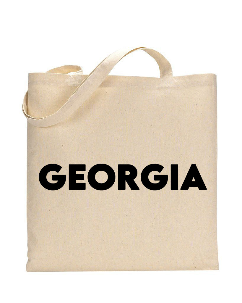 Georgia Tote Bag - State Tote Bags