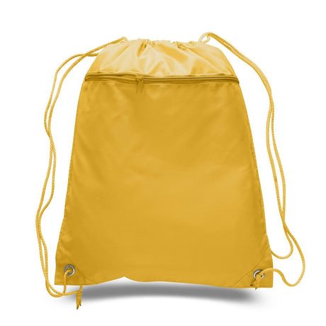 Gold Color Spot Drawstring Bags 