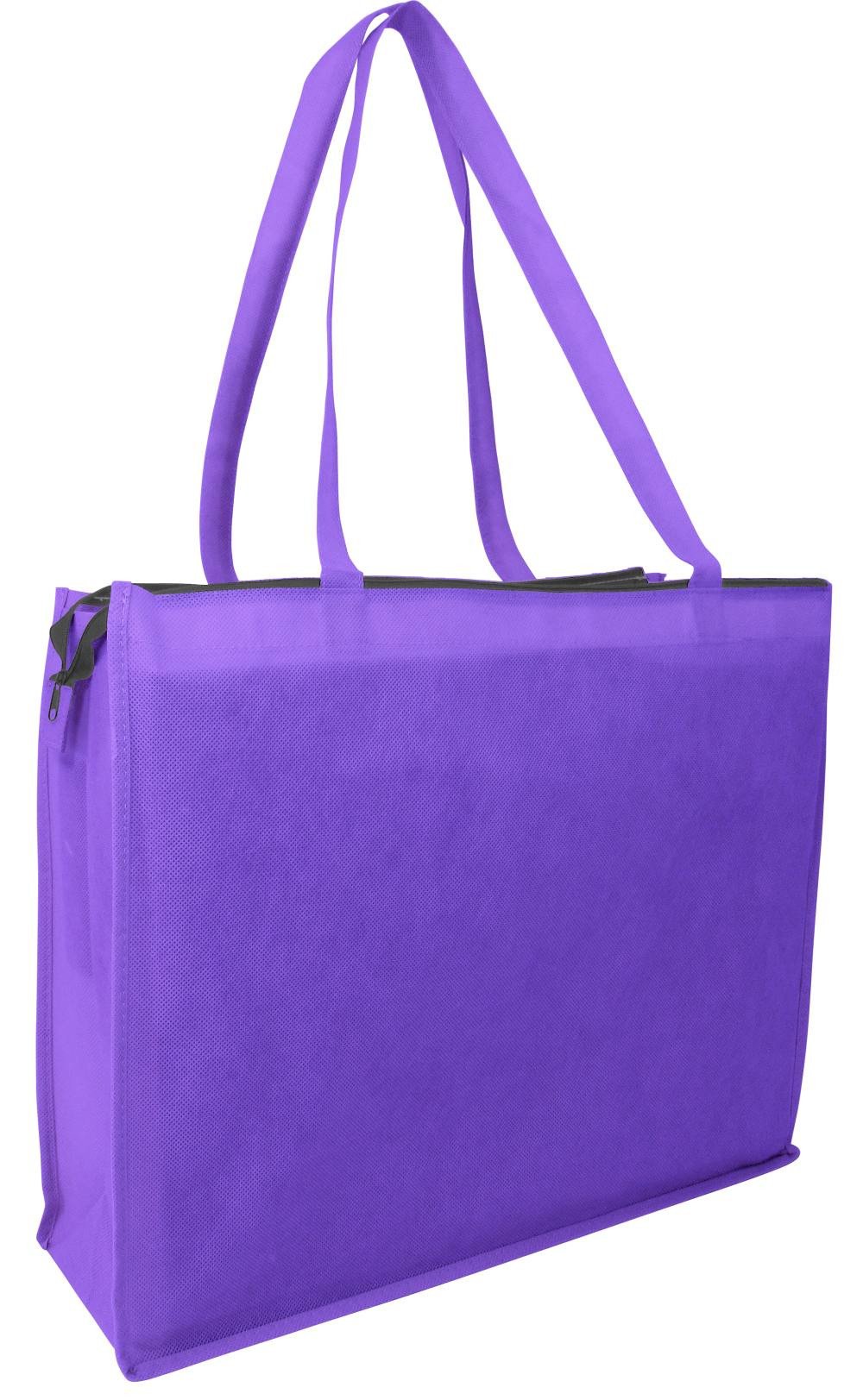 Large Promotional shopping Tote Bags hyacinth