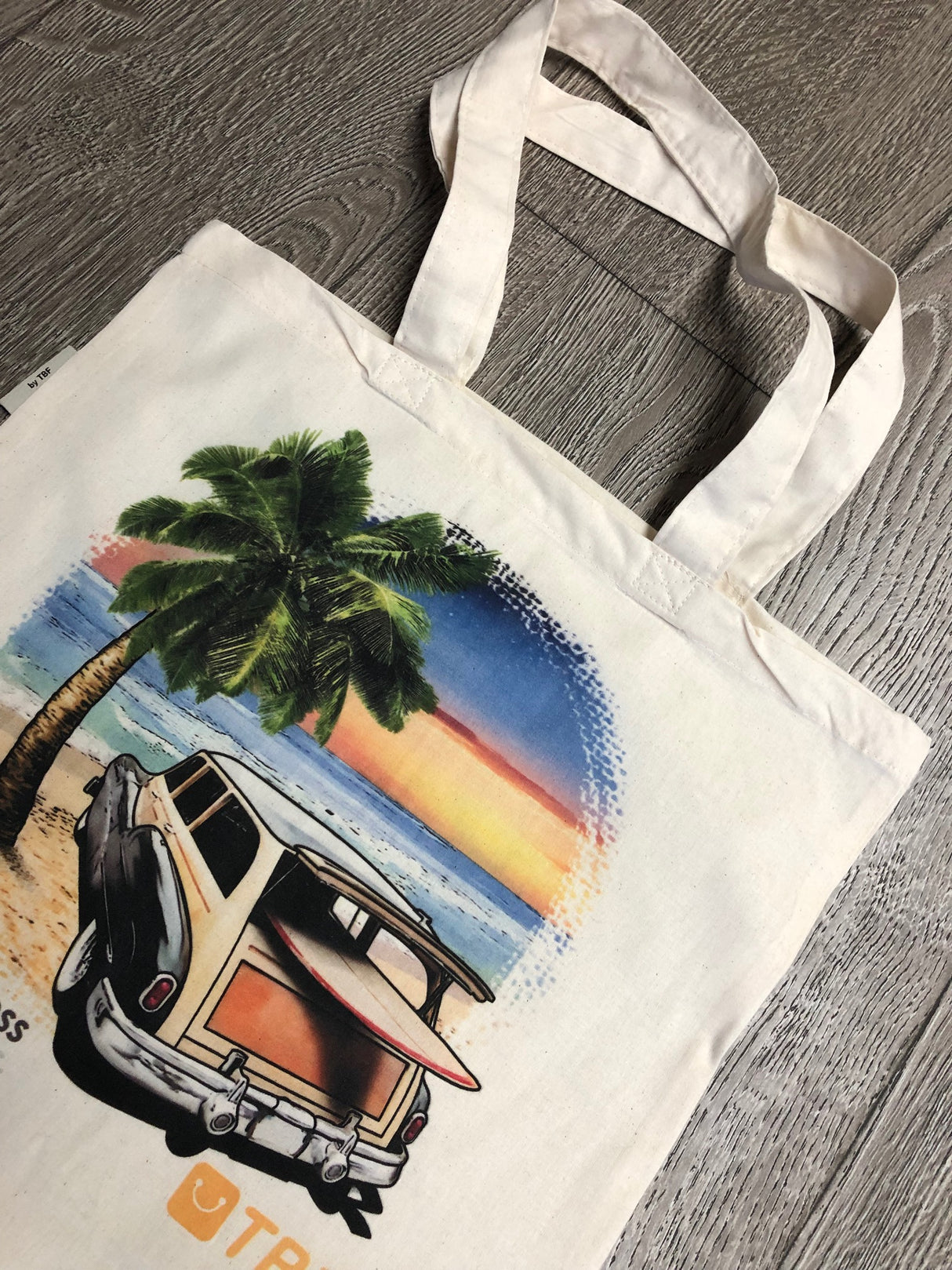 Photo on canvas bags