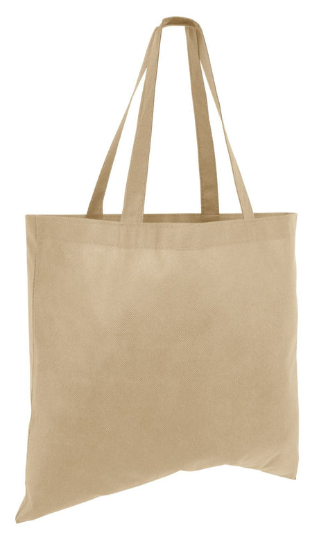 Cheap Large Promotional Tote Bags KHAKI