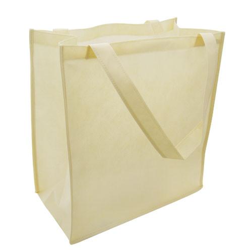 50 ct Large Polypropylene Grocery Tote Bag W/Gusset - Pack of 50