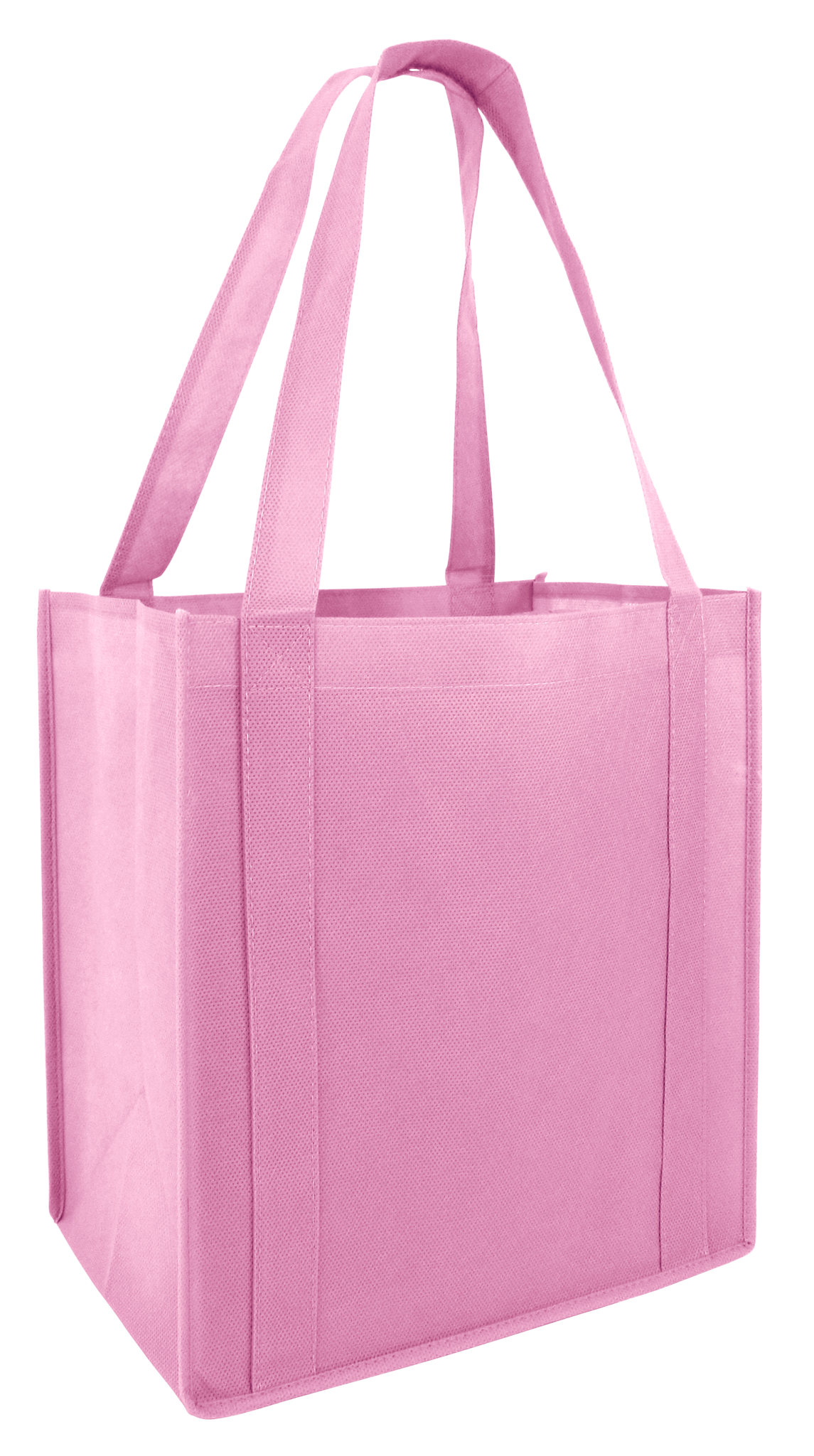 Cheap Grocery Shopping Tote Bag pink