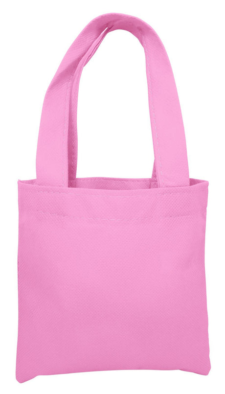 MINI Non Woven Tote Bag gift bag pink