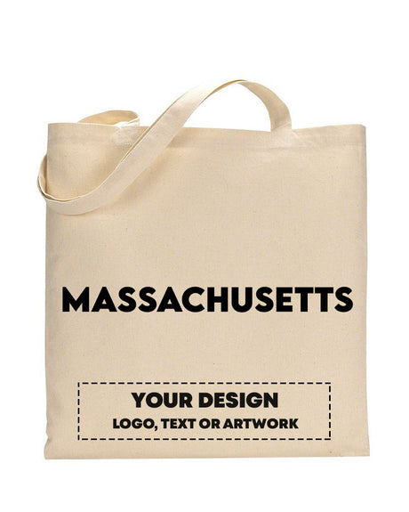 Massachusetts Tote Bag - State Tote Bags